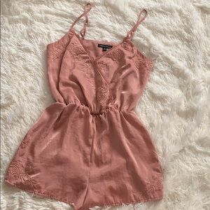 Satin romper